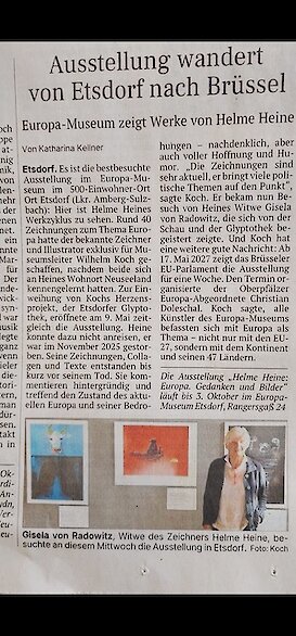 Europa-Ausstellung wandert nach Brüssel